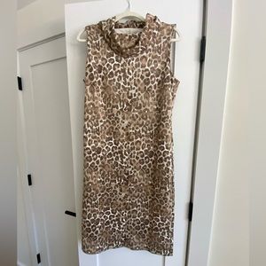 J. McLaughlin Faux Suede Dress